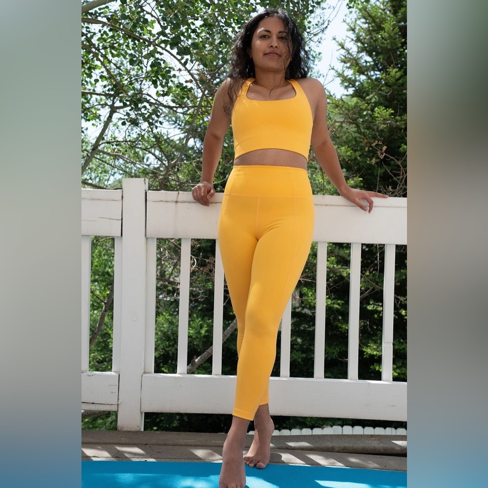 Girlfriend Collective Marigold Compressive High-Rise Legging